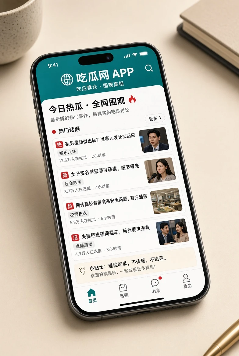 吃瓜网移动端内容服务